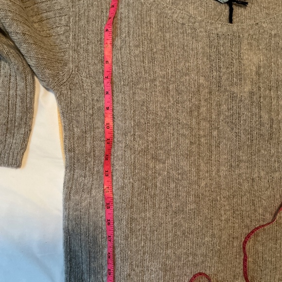 PRADA Sweater: Grey/Cashmere Sz 44 NWT - Picture 12 of 12